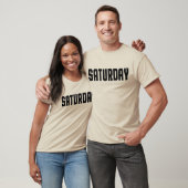 T-shirt Mot du samedi (Unisexe)