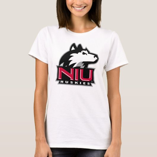 T-shirt Mot-symbole NIU Huskies (Devant)