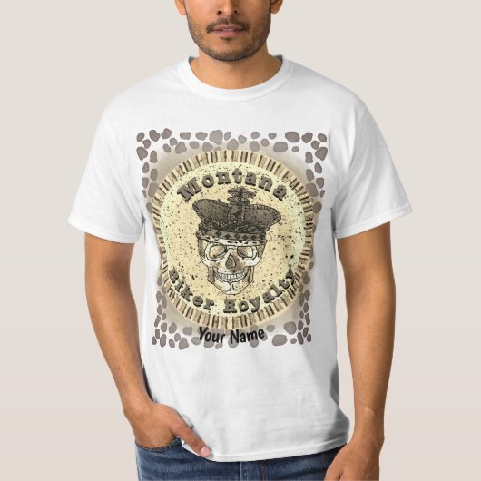 T-shirt Motard du Montana (Devant)