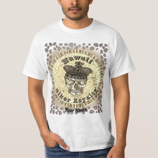 T-shirt Motard Hawaï  (Devant)