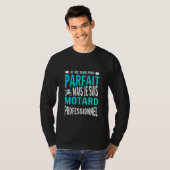 T-shirt Motard professionnel pour motard (Devant entier)