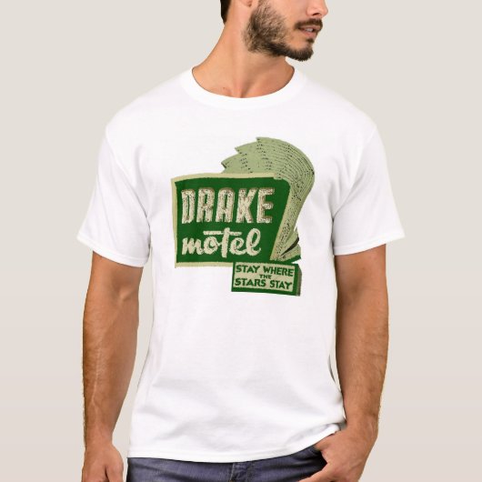 T-shirt Motel de Drake - restez où les étoiles restent (Devant)