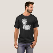 T-shirt Moteur 2 de XT 500 (Devant entier)