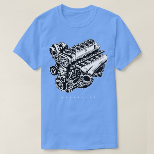 T-shirt Moteur 2JZ (Design devant)