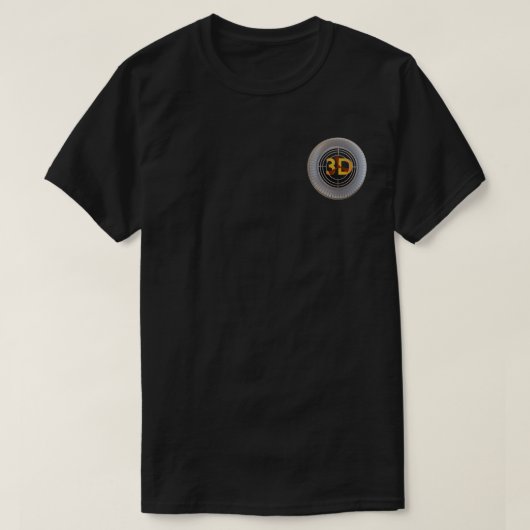 T-shirt Moteur 3D. (Design devant)