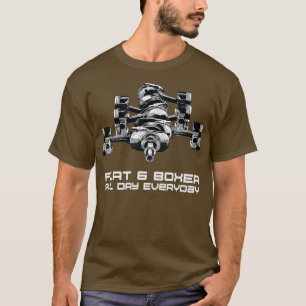 T-shirt Moteur à air froid à 6 Boxer plat pour voiture G