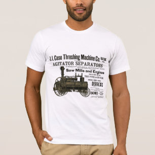 T-shirt Moteur à vapeur Tracteur de ferme Traction Agricul
