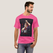 T-shirt Moteur de démon inspiré (Devant entier)