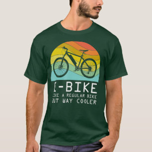 T-shirt Moteur de la batterie de vélo électrique Cool de v