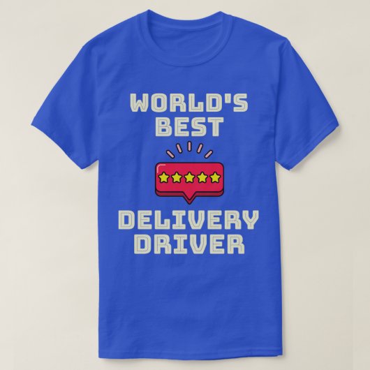 T-shirt Moteur de meilleure livraison Worlds (Design devant)