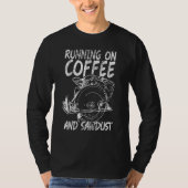 T-shirt Moteur de sciure de café (Devant)