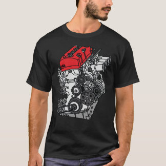 T-shirt Moteur Honda S2000 F20C  