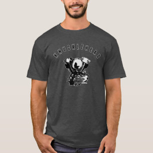 T-shirt Moteur vintage de moto d'andouille