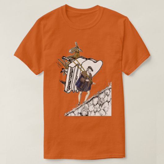 T-shirt Moteurs de piano Wagner (Design devant)
