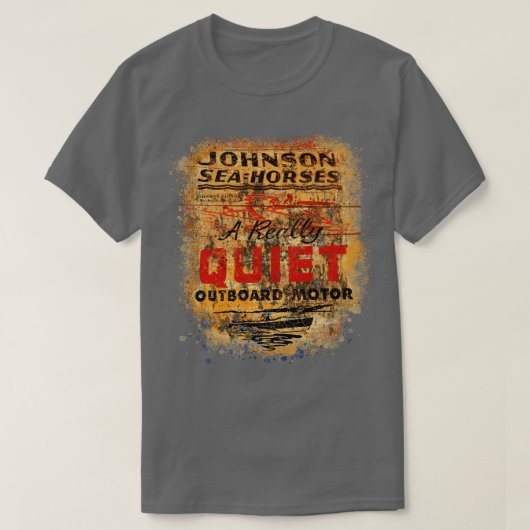 T-shirt Moteurs extérieurs vintages (Design devant)
