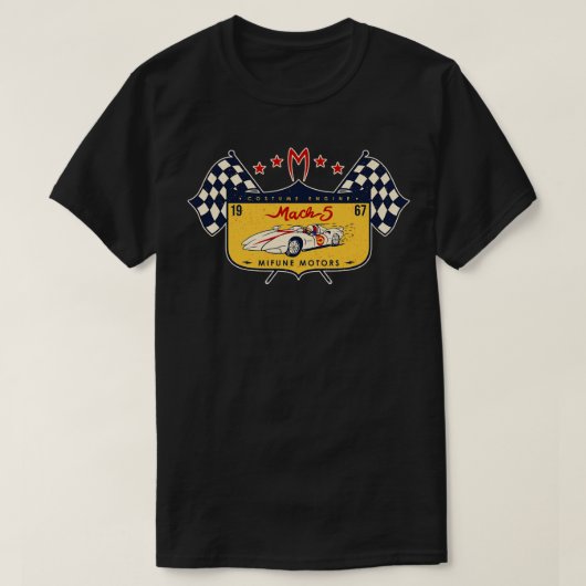 T-shirt Moteurs Mach 5 Mifune (Design devant)