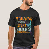 T-shirt Moteurs Pwc Certifiés Jetski Addict Jet Ski Driver (Devant)