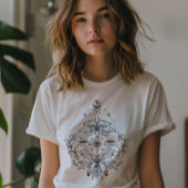 T-shirt Moth mystique et géométrie sacrée