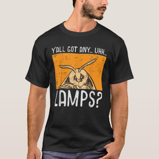 T-shirt Moth Yall a des lampes drôle Insecte mème femmes f (Devant)