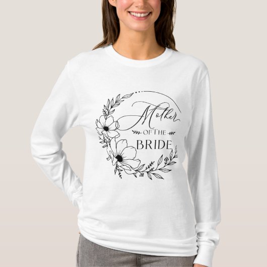 T-shirt mother of bride (Devant)