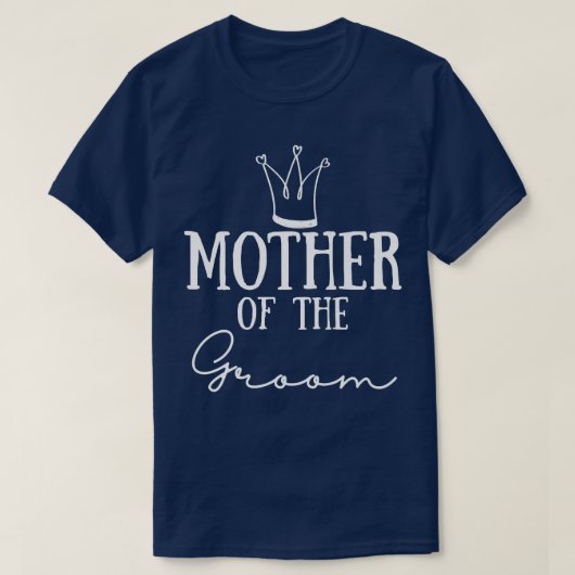 T-shirt Mother of the Groom Wedding Bachelorette PartyT-Sh (Design devant)