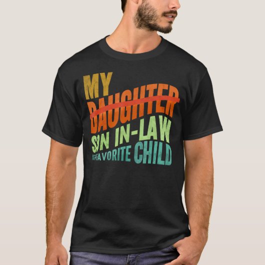 T-shirt Mother'S Day 2025 Shirts My Son In Law Is My Favor (Devant)