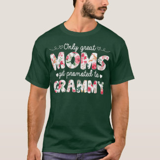 T-shirt Mothers Day Great Moms Get Promoted to Grammy