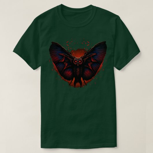 T-shirt Mothman 4 (Design devant)