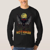 T-shirt Mothman Cute Cryptid Creature Cryptozoology (Devant)
