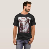 T-shirt Mothman et Jersey Devil On a Date Graphic T-Shir (Devant entier)