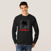 T-shirt Mothman Folklore Monster Imaginaire Créature (Devant entier)
