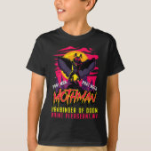 T-shirt Mothman Fun Cryptid Harbinger Part Homme Part Moth (Devant)