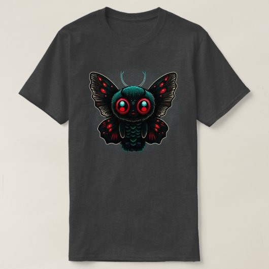 T-shirt Mothman kawaii 1 (Design devant)