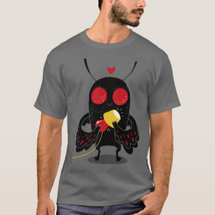 T-shirt Mothman Love Lamp