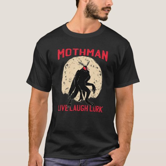 T-shirt Mothman Occult Folklore Cryptid Créature Cryptozoo (Devant)