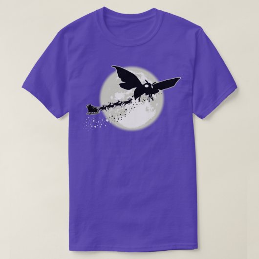 T-SHIRT MOTHRA NOËL À TOUS (Design devant)