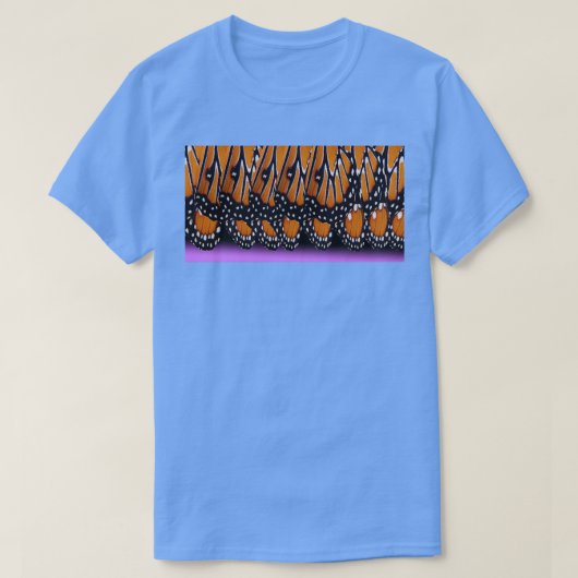 T-shirt Motif à aile papillon violet (Design devant)