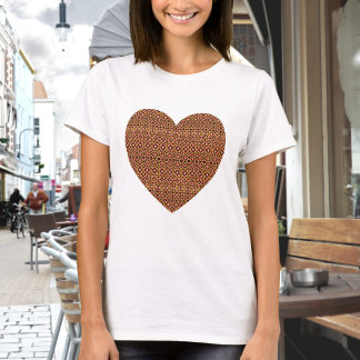 T-shirt Motif Abstrait carrelage
