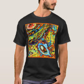 T-shirt Motif Abstrait exceptionnel (Devant)