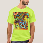 T-shirt Motif Abstrait exceptionnel (Devant)