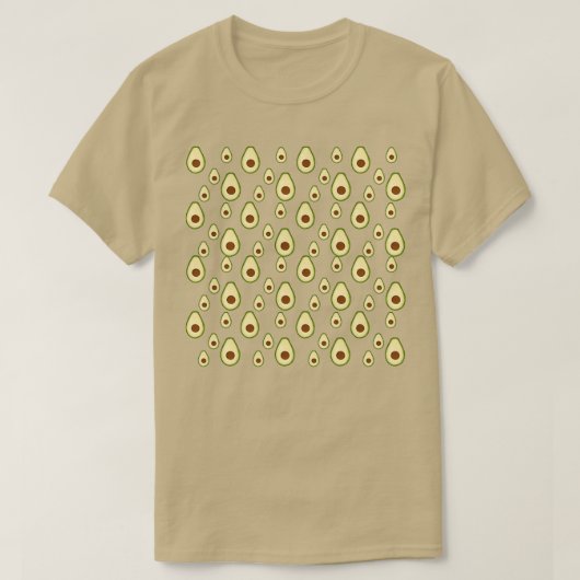 T-shirt Motif amusant Avocado (Design devant)