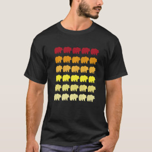 T-shirt Motif Animal Panda Rétro