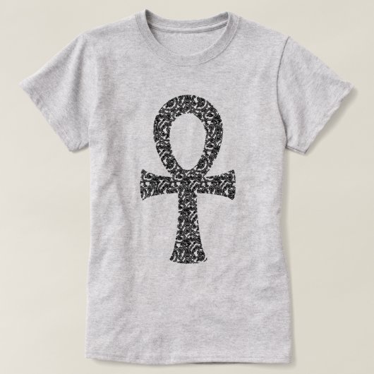 T-shirt Motif Ankh Swirl (Design devant)