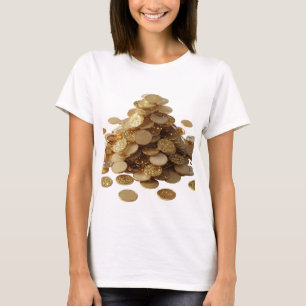 T-shirt Motif artistique GEMS OF SUCCESS en argent accroch