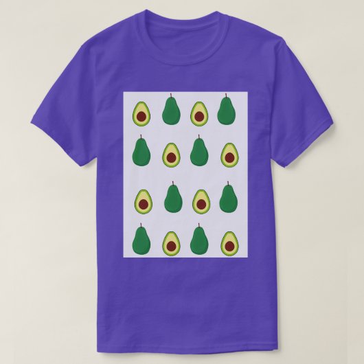T-shirt Motif Avocado blanc 2 (Design devant)