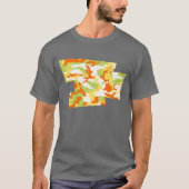 T-shirt Motif Camo été soufflé Pixel (Devant)