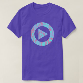 T-shirt Motif camouflage pastel cool Appuyez sur Lecture