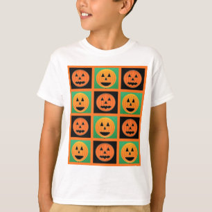 T-shirt Motif citrouille Halloween