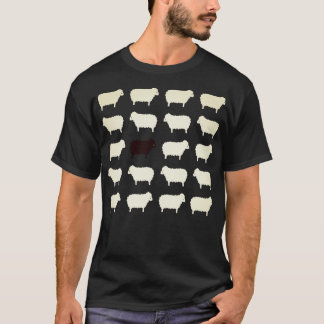 T-shirt Motif classique pour chandail en mouton no