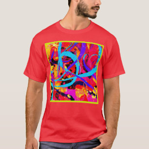 T-shirt Motif coloré joyeux Jouer